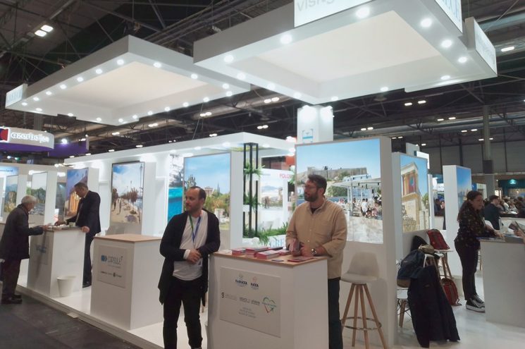 Greek tourism agencies at the FITUR exhibition in Madrid